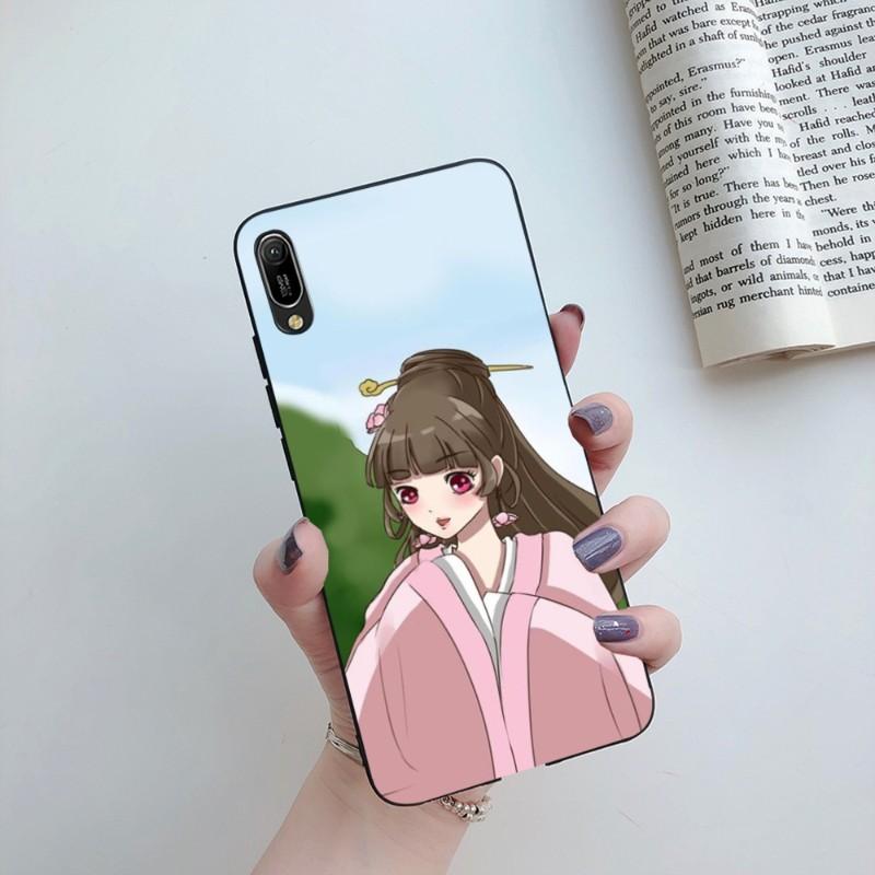 

Чехол для телефона Psychic Concubine для Huawei Mate 40 30 20 10 Pro Lite Nova 9 8 5T Y7p Y7 мягкий черный чехол для телефона Huawei Y6 2019