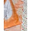Used Bargain item Coral pink chrysanthemum lining with remaining cloth attached