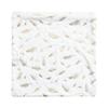 Decorative Pillowcase, Feathers, White