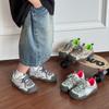 Kids Chunky Sneakers Boys Girls Soft Rubber Sole Breathable Lightweight Casual Shoes All Season