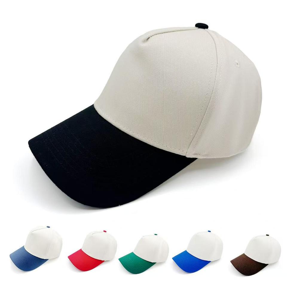 Minimalist Color Blocking New Spring Summer Baseball Cap Men Women Print Snapback Hat Unisex Hip Hop Caps Hat