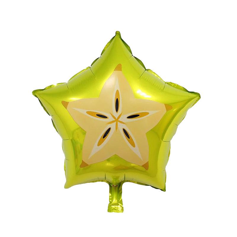 Fruit & Veggie Shaped Foil Balloons - Party Decor & Photo Props for Birthdays and Events