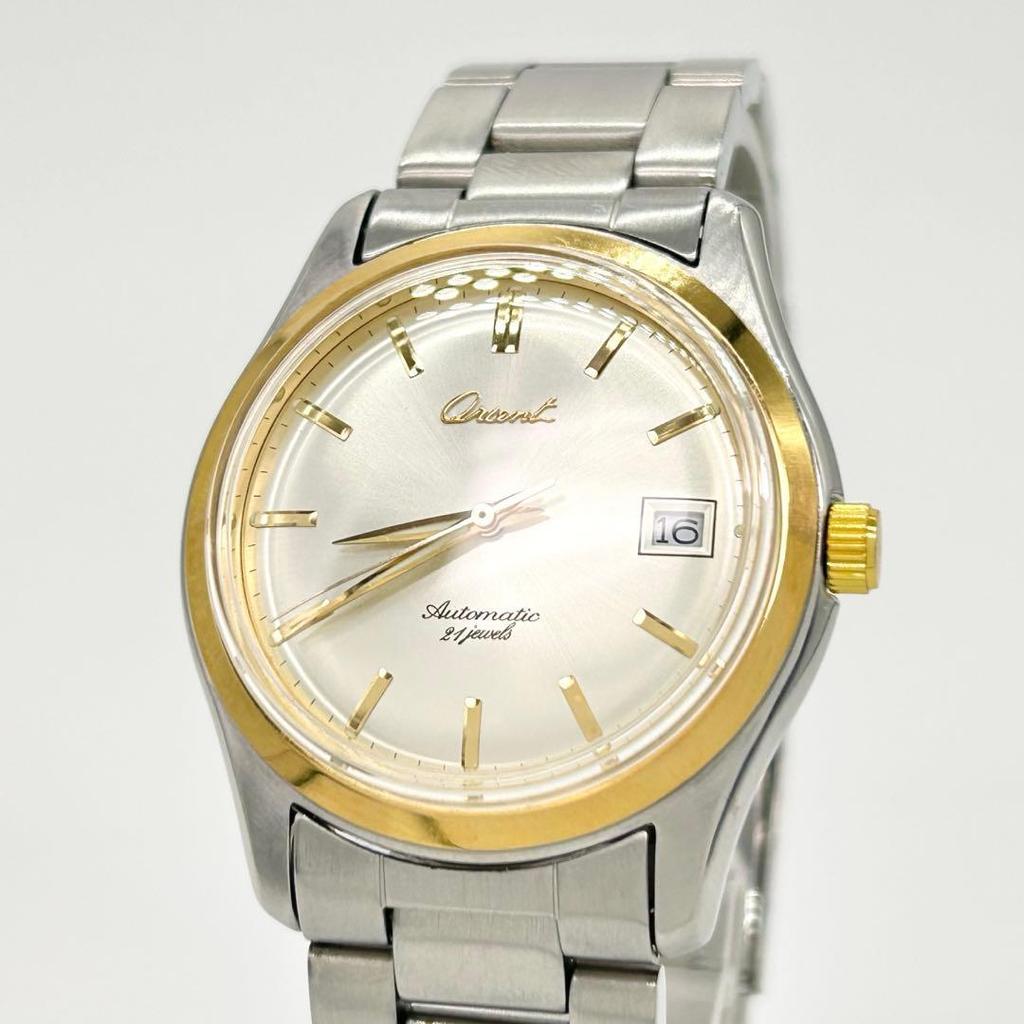 Used ORIENT 21 stones back 597202-70 automatic watch