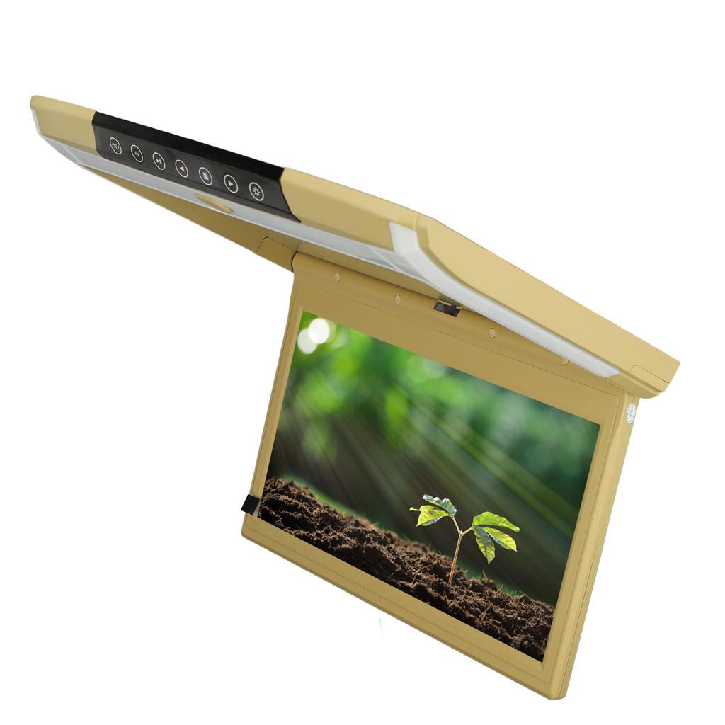 11.6in Car Roof Monitor Ultra Thin USB SD HD Display Interface Overhead Player for Car Vehicle DC12V‑24V