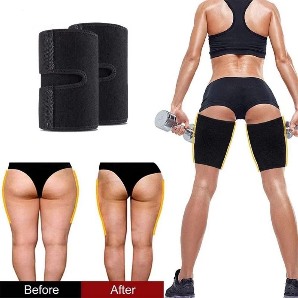 1 Pair Compression Leg Guards Breathable Upper Leg Sleeves Thigh Sleeves Leg Support  Sports