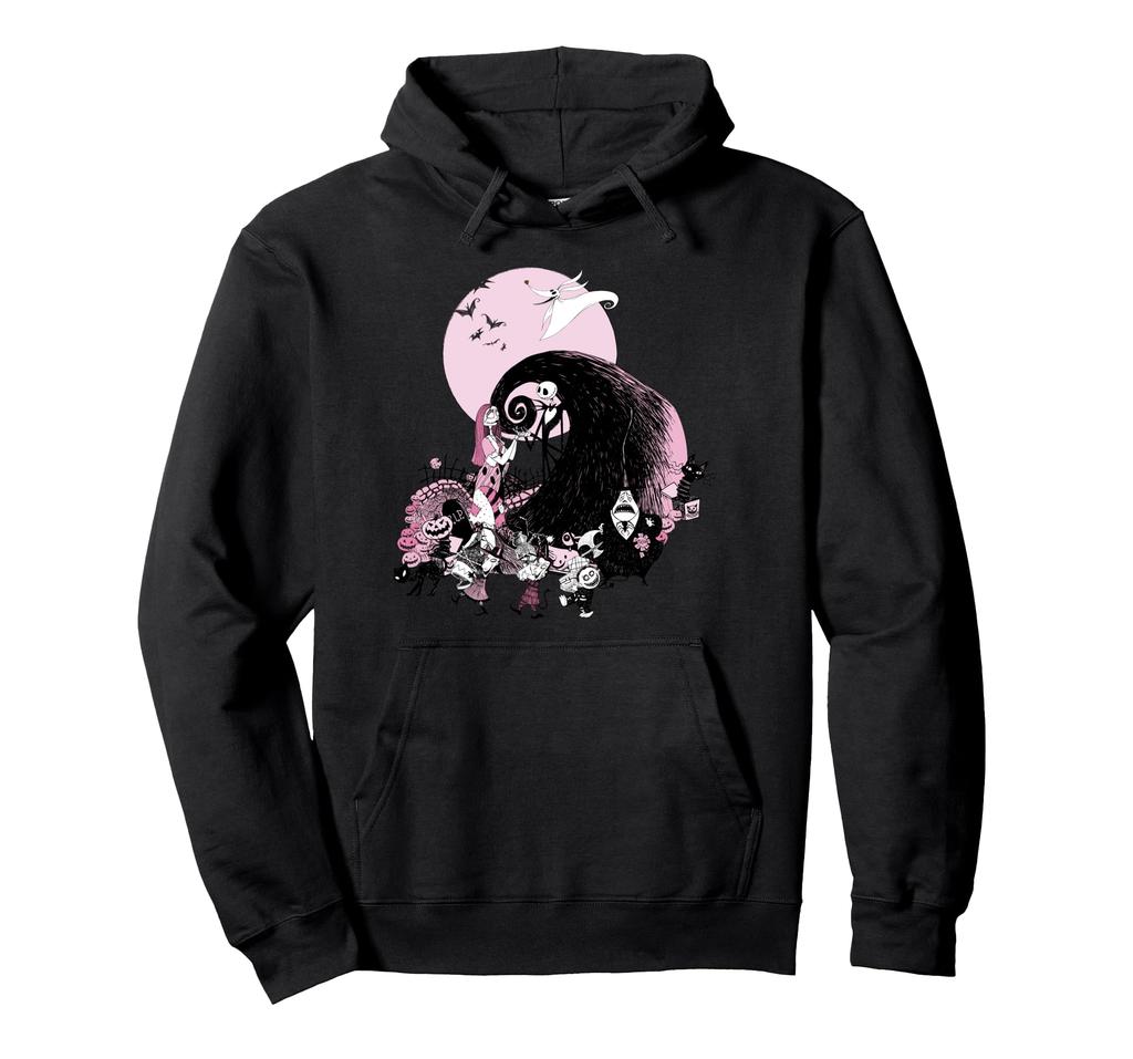 Disney The Nightmare Before Christmas Group Poster Hoodie