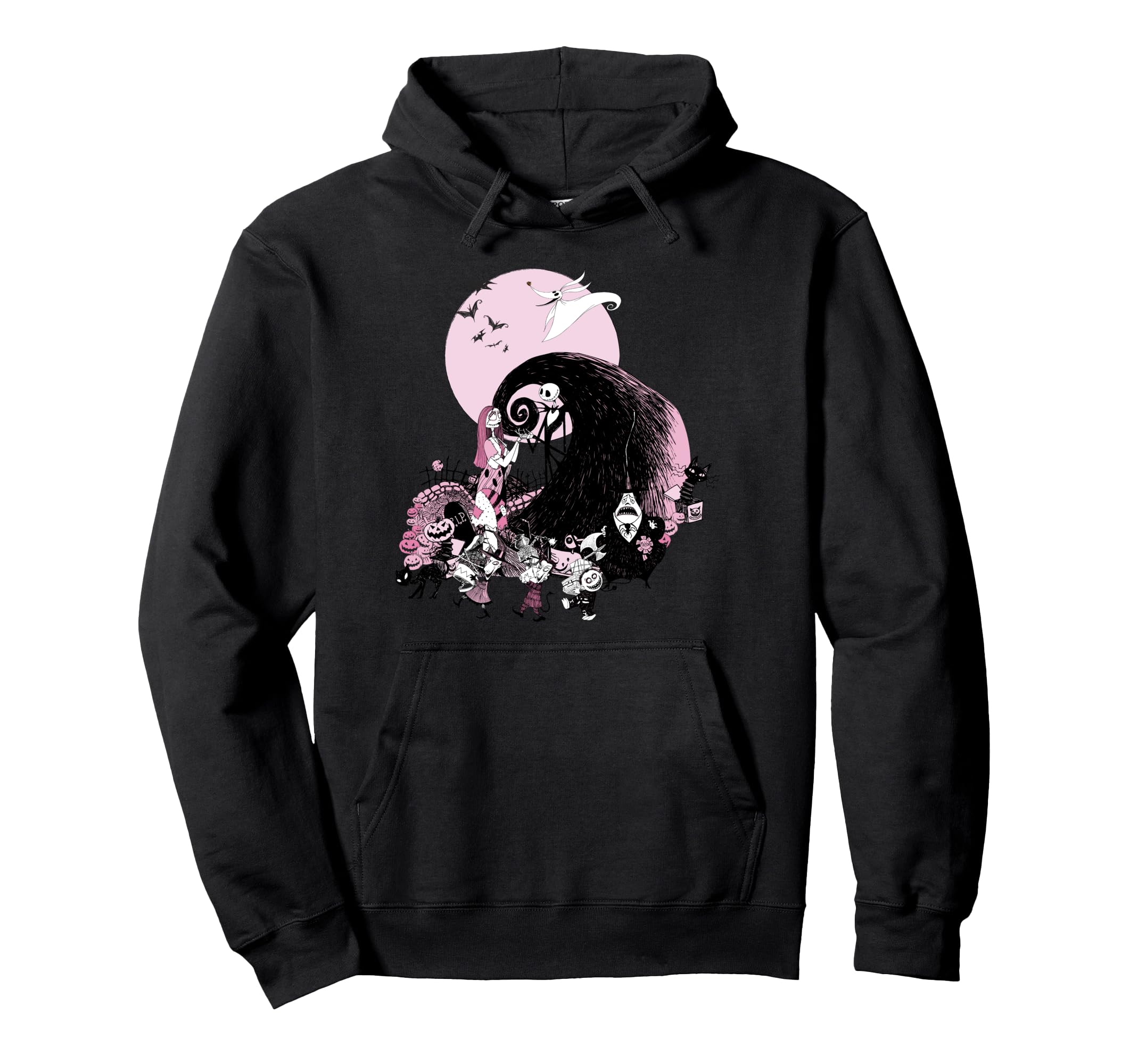 

Disney The Nightmare Before Christmas Group Poster Hoodie