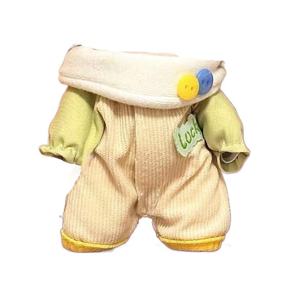 1 set Outfit 10cm Cotton Doll's Clothes Crawling Suit Plush Doll Clothes  10/20cm Cotton Doll