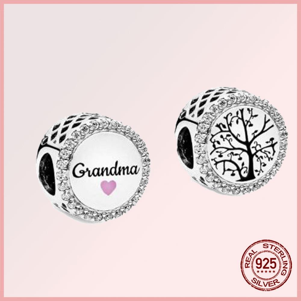 Funkelnde Familie Herz Engelsflügel Pavé Kupfer Anhänger Charms Passen Original Armband Perlen Schmuck Geschenk DIY