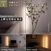 VENTOTA LED Floor Ambient Floor Stand Lamp with Remote Room Bedroom Scandinavian LiioBK Lamp, Lighting, Control, Dimmable, Light, Light, Stylish,