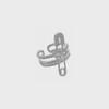 Sweet Diamond Star Clip-On Earrings: Light Luxury, No Piercing, Trendy Summer Design