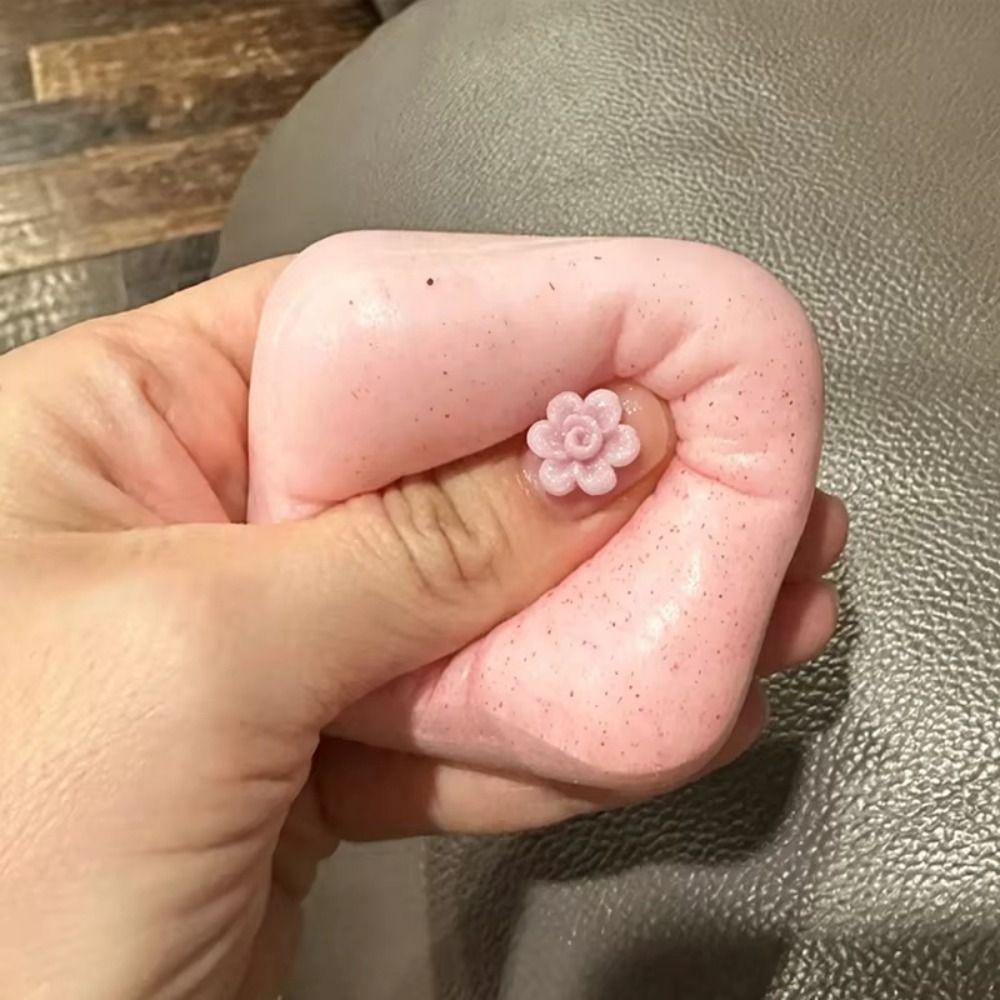 Slow Rising Toast Sensory Toys Hand Relax Fidget Bread Soft Cute Bread Squishy Toy  Kids Adult