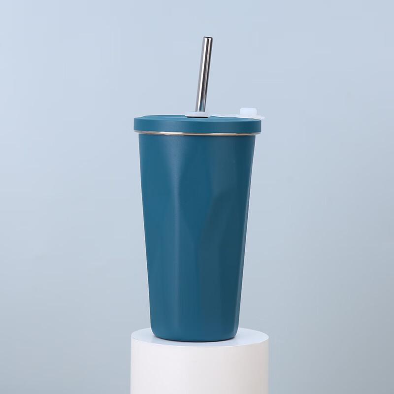 Duoli Diamond Stainless Steel Insulated Straw Cup