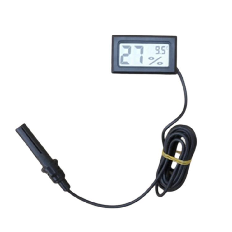 Fast Response Precise Environment Hygrometer Humidity Meter With External Probe For Home Office Greenhouses Applications