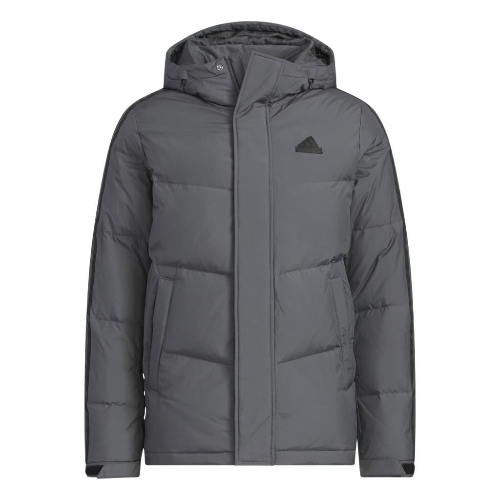 Adidas Unitefit Sports Lifestyle Series Hooded Versatile Comfortable Down Jacket Unisex Outerwear Dark-Gray JW6733