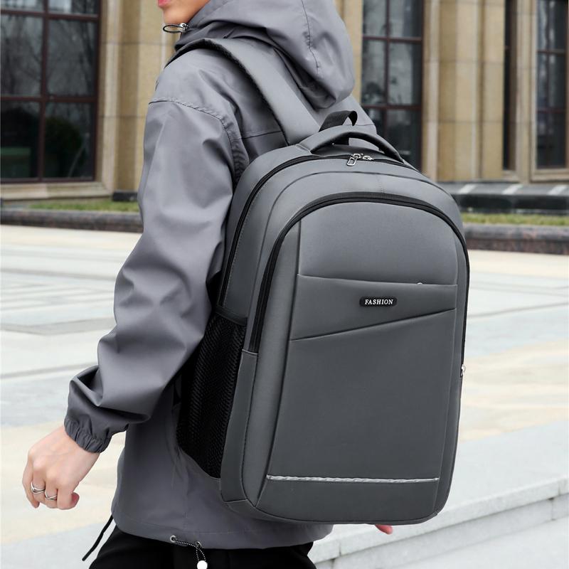 Men's Backpack Oxford Waterproof Backpack Business Computer Bag Leisure Travel Backpack High School Student Backpack