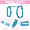 Auidy_6TXD 3 Pack Cat Harness and Leash Reflective Cat Harness Escape Proof for Walking Adjustable Kitten Harness for Small Medium Cats