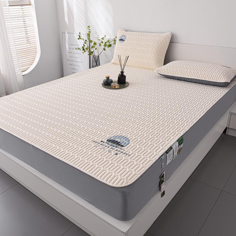 Sommer Eis Seide Latex Kühl Dreiteiliges Bettset: Faltbar, Weich, Waschbar