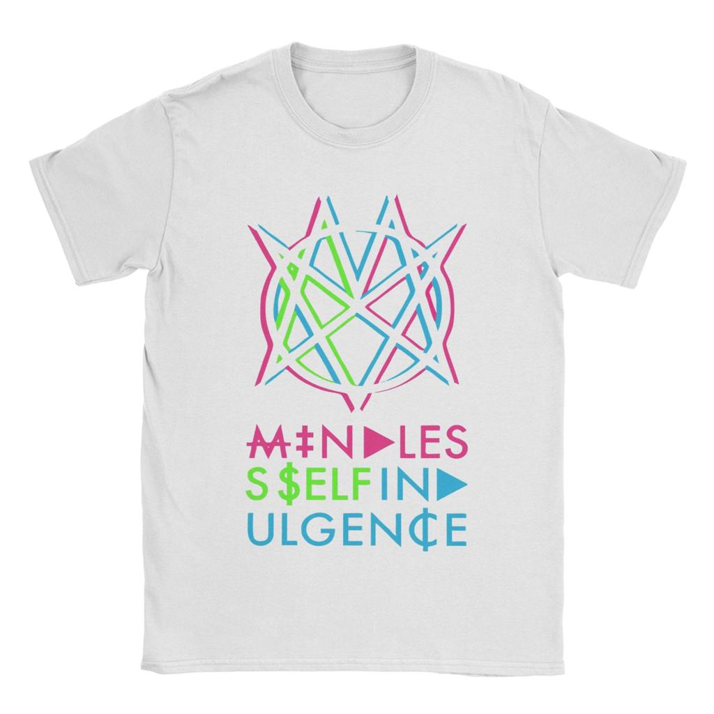 Mindless Self Indulgence T-Shirt Summer  Cotton T-Shirts For Men Fashion Print Tee Shirt Short-Sleeved Streetwear Tees