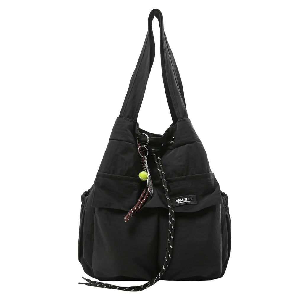 Mochila Multifuncional con Cordón Para Mujeres y Hombres Con Material de Nailon Duradero Para la Escuela y Viajes