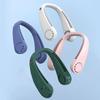 5 Speeds Portable Silent Neck Fan Bladeless Cooling Fan Headphone Design Personal Fan Adjustable Neck Fan for Travel Desk Bedroom