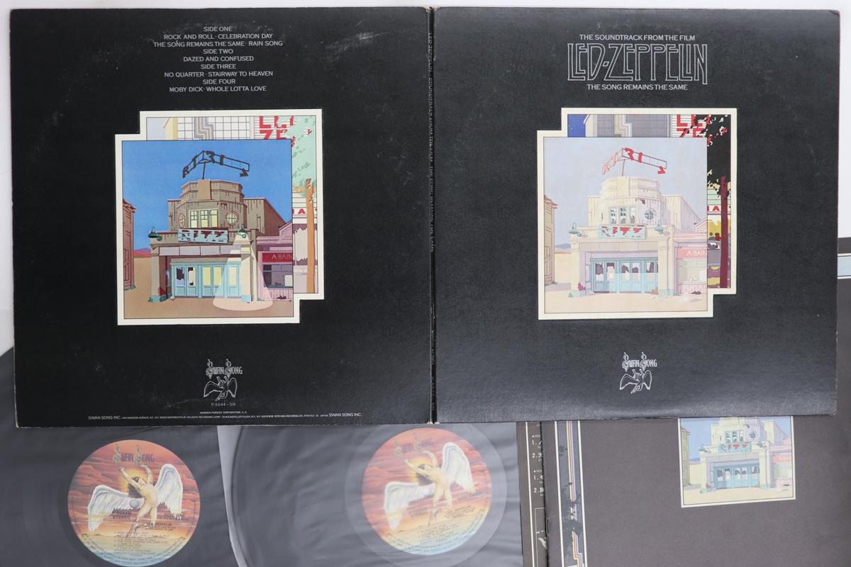 

LP Record LED ZEPPELIN Soundtrack From The Film The Song R P55445N SWAN SONG 1976 Japan Rock Used