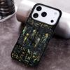 Egypt Mural Pattern Phone Case For iPhone 17 16 15 14 13 12 11 Pro Max Plus 17Air Soft Silicone Cover