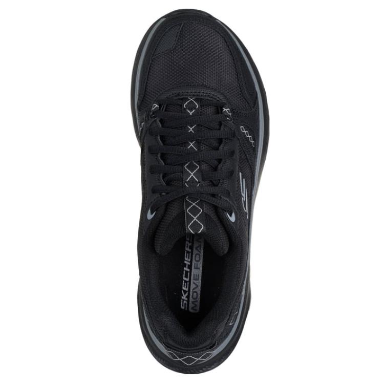 Skechers Ridge Oak - Gateway Trail Comfortable Stylish Trendy Low-Top Casual Shoes Women Sneakers Black 180233-BBK