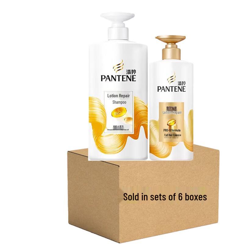 Pantene Lotion Repair Shampoo & Conditioner Box Set (6 Sets)