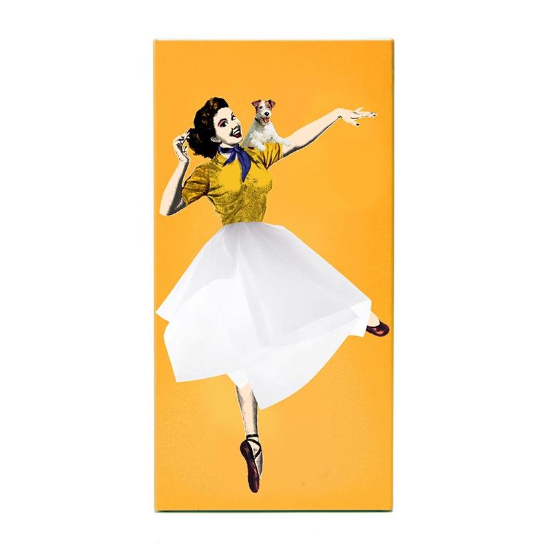 Adorable Marilyn Monroe Skirt Girl Tissue Box Cartoon Decorative Paper Holder