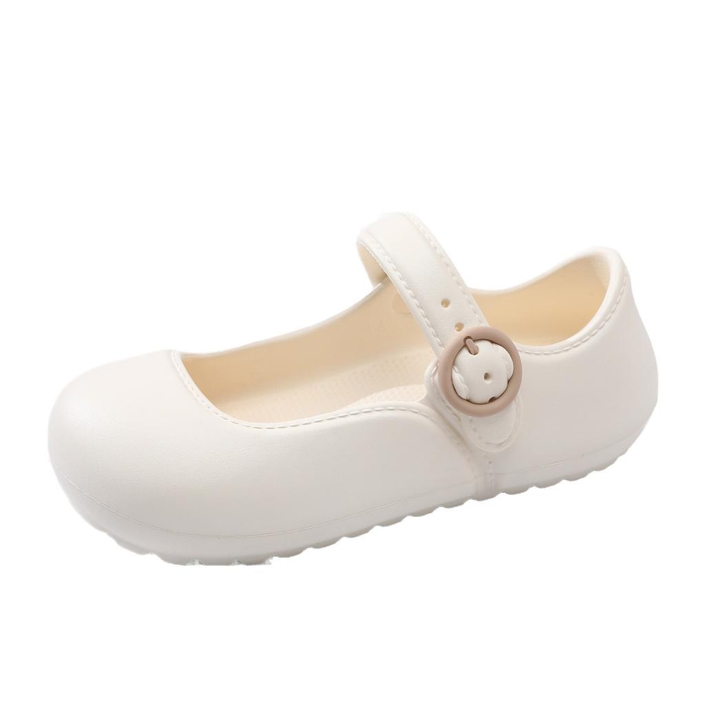 New hole shoes for women to wear in summer, thick soles to increase height, lazy bags and sandals, fashionable and comfortable soft soles