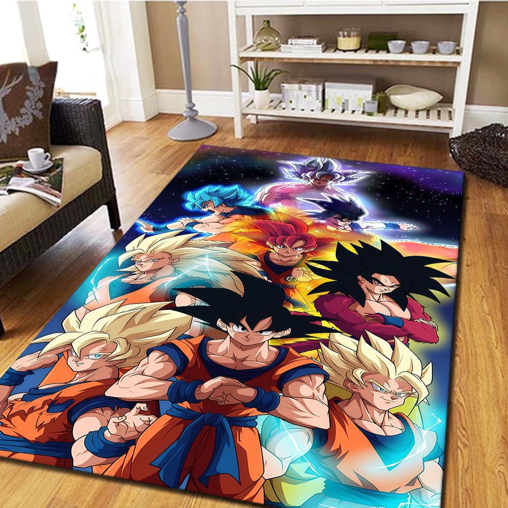 

Dragon Ball Super Floor Carpet, Digital Printed Movie Rug, Home Decor Mat for Bedroom, Living Room -HYQ6 60x90cm