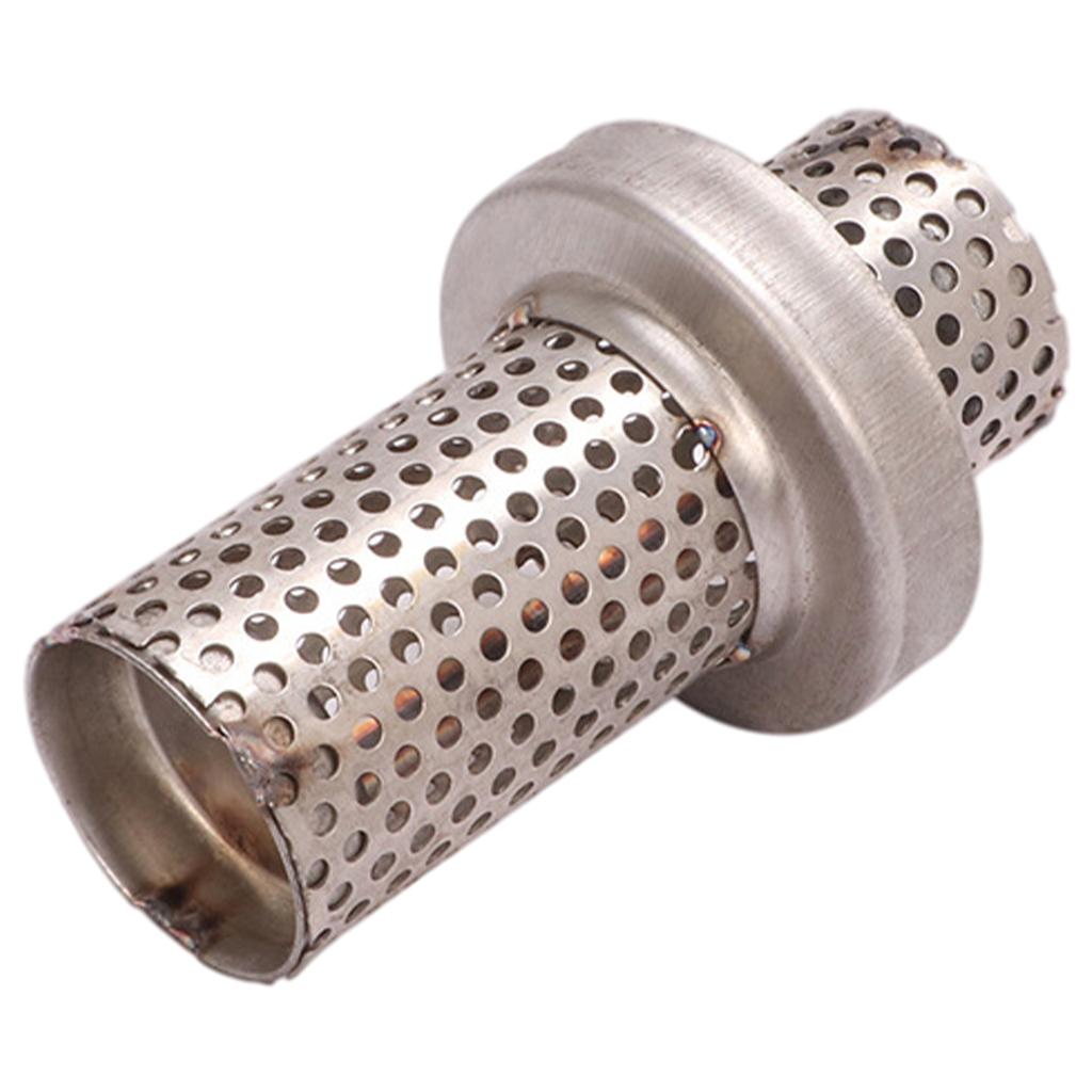 Tubo di Scarico in Acciaio Inossidabile Adattamento Universale Tubo di Scarico per Moto Riduzione del Rumore DB Insert per Moto Scooter