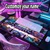 Benutzerdefinierter Name Personalisierte Grand Theft Auto VI Muster Mauspads, Laptop PC Schreibtischunterlage, Dekorative Schreibtischmatte für Zuhause Tastaturpad Geschenk