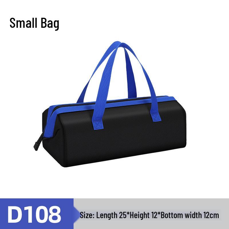 Green Forest Multifunctional Oxford Cloth Tool Bag: Durable, Wear-Resistant Storage Pouch for Electricians