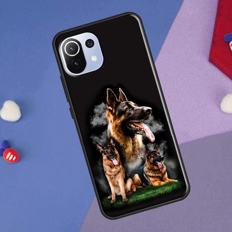 

German Shepherd Dog Cover For Xiaomi 14 13 Ultra 11T 12T 13T 14T Pro POCO X7 Pro X3 X5 F3 F5 F6 M6 X6 Pro Case POCO M6 Pro