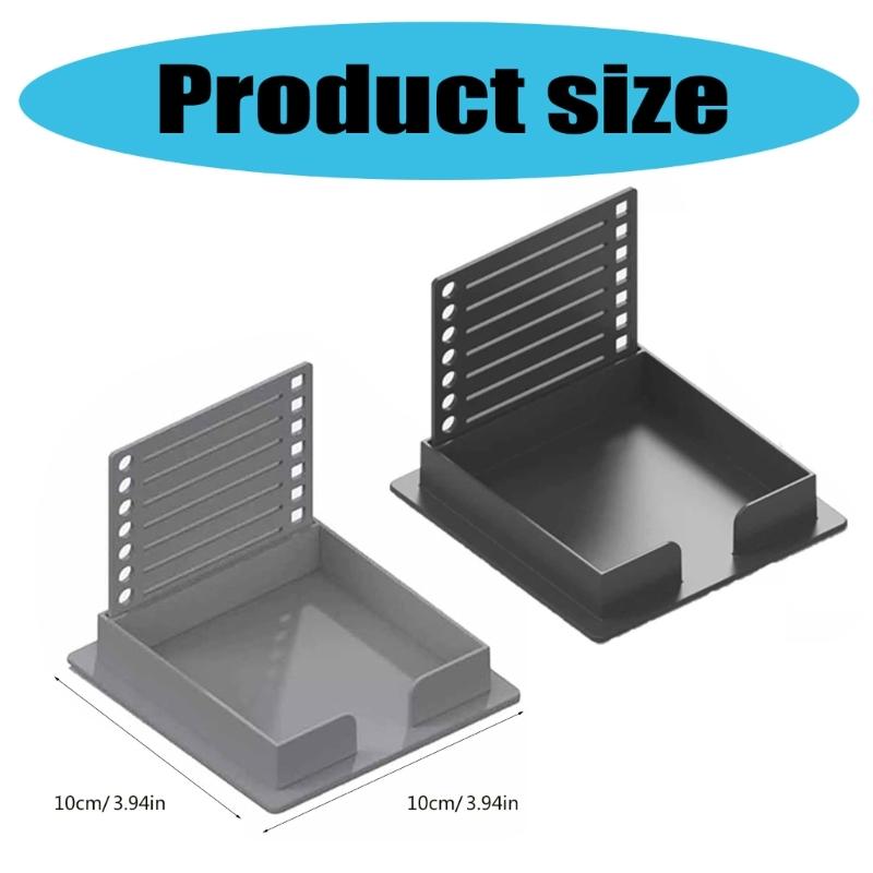 2pc Sticky Note Stencil Template for Efficient Organization and Precisions Planning Daily Planner Holder Container