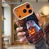 Phone Case: Lambskin 2D Flat Samsung Galaxy A34 A35 M05 M06 S20 S22 S21 FE Plus 5G Protective Case, Moonlit Night Pattern, Christmas and Halloween Gif