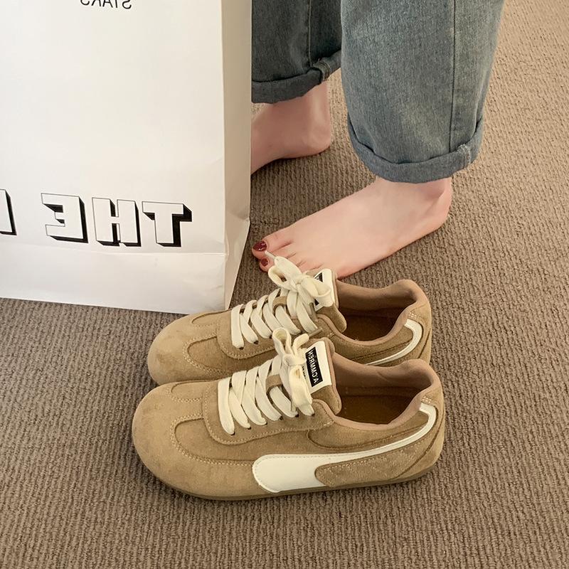 Retro Flat-soled Forrest Gump Shoes Women's 2025 Spring New Fashion Versatile American German Training Shoes Casual Sports Board Shoes