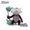 Pokemon Toy Kawaii Mew Cubone Gengar Lucario Zorua Raichu Form Evolution Plush Dolls Cartoon Plushies Best Gift for Kids