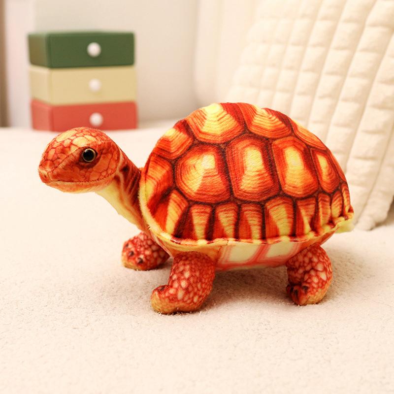 Милая плюшевая игрушка-кукла-черепаха, кукла-зеленая черепаха, мальчик-компаньон, успокаивающая кукла 30cm（0.2kg）
