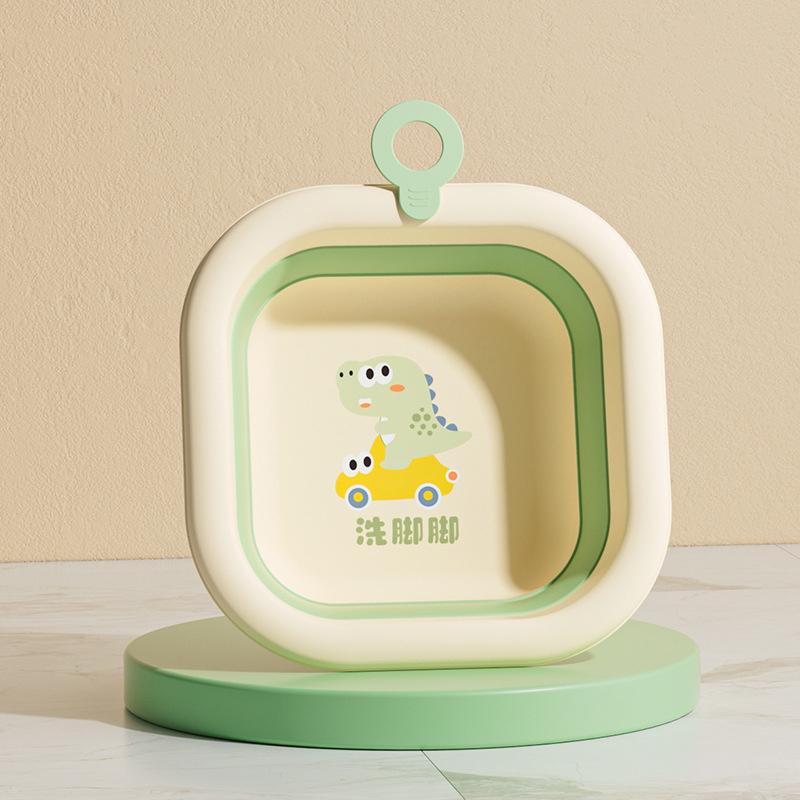 Skládací umyvadlo pro děti, Přenosné umyvadlo, Silný plastový lavor pro miminka, Domácí dětská malá miska