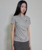 Peulleeoeob Asymmetrical Draped T-Shirt (Fl-147_Gray)