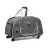 STLFExpandable Oxford Fashion Dog Pet Carrier Backpack with Wheels-Eco-friendly Travel Bag