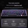Aluminum RGB 65% Mechanical Keyboard: Bluetooth, Wired & Wireless, Three-Mode, Gasket Structure