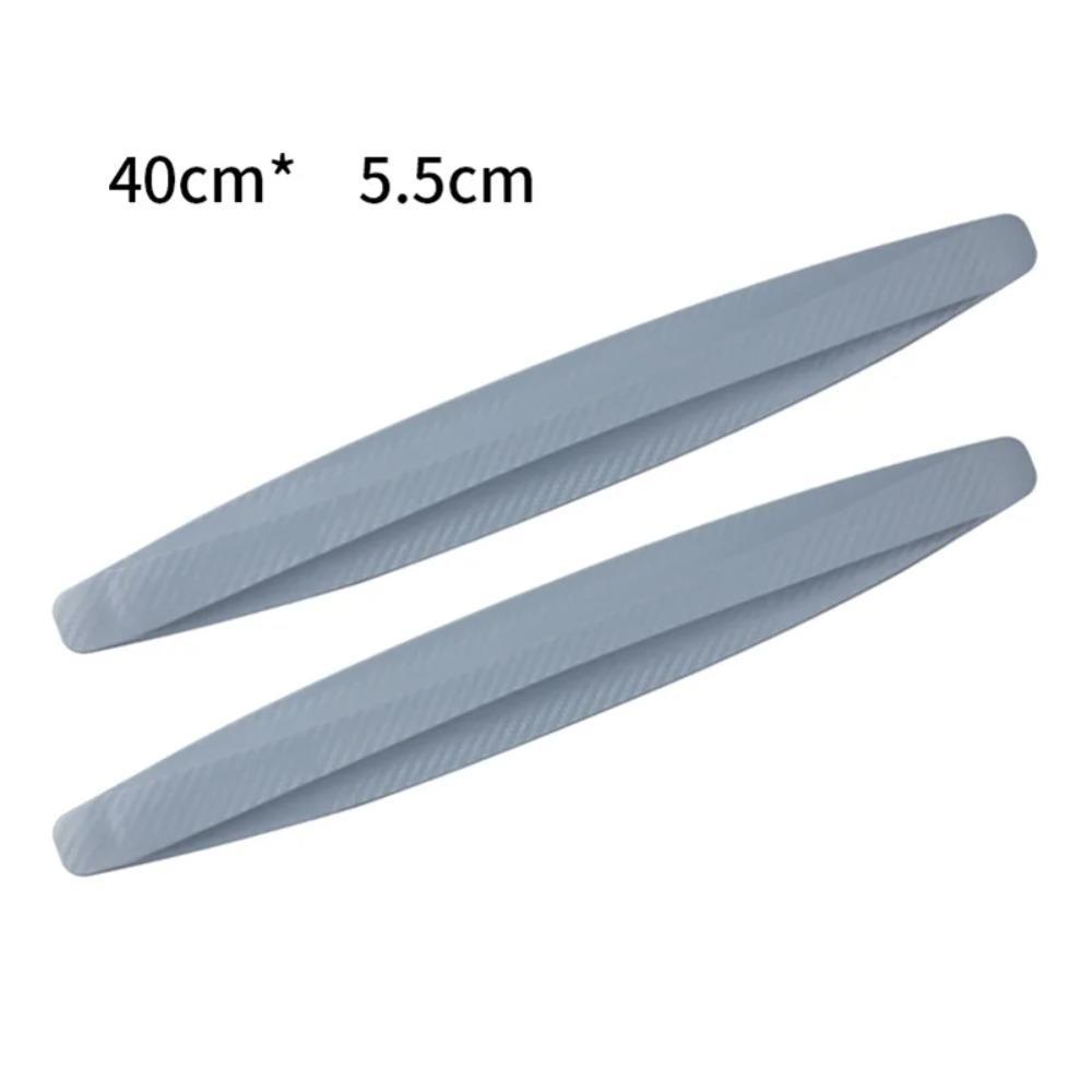 2pcs Car Bumper Protector Strip Guard Corner Protection Strips Scratch Protector Crash Blade Anti-collision Auto Accessories