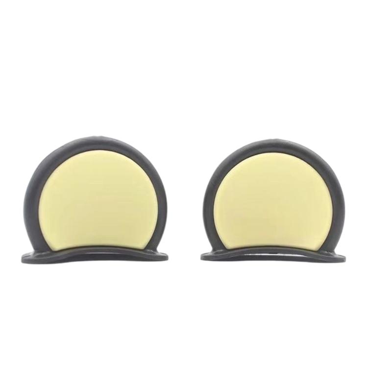 Motorbike Helmet Decoration Cute Bear Ear Attachments Lightweight Plastic Accessory No Tools Installation Required 2pcs