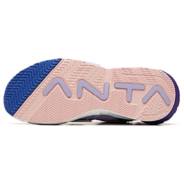 Anta Dragon Ball Super X  Frieza First Form High-Top Basketball Shoes Men Sneakers White Purple 11941602-1