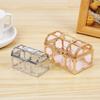 Retro Transparent Treasure Box Candy Jewelry Treasure Box Wedding Candy Box Jewelry Box Holder Organizer Earrings Earrings