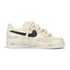 Nike Air Force 1 Low top Skateboard Shoes Women's Beige Yellow DD8959-100(Team24-)